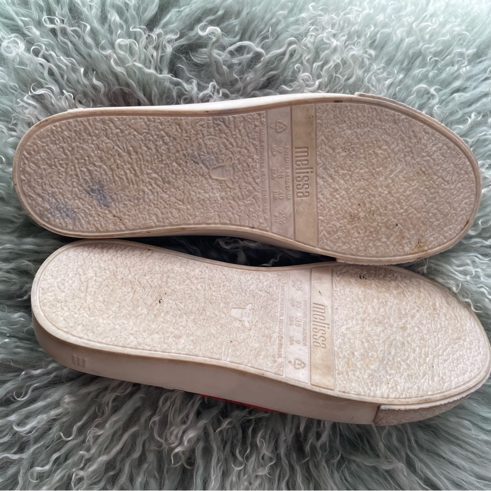 Disney X Melissa Red Minnie Mouse Loafers - Picture 5 of 6